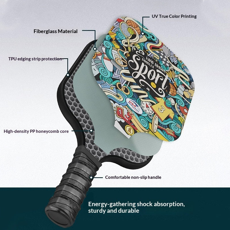 Carbon Fiber Pickleball Paddle – Lightweight Power & Control