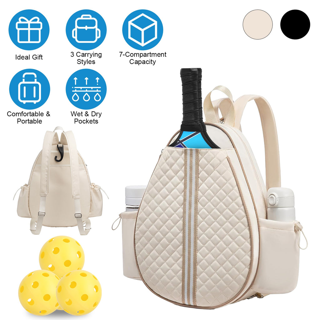 Pickleball Sling Bag – Waterproof Sports Backpack