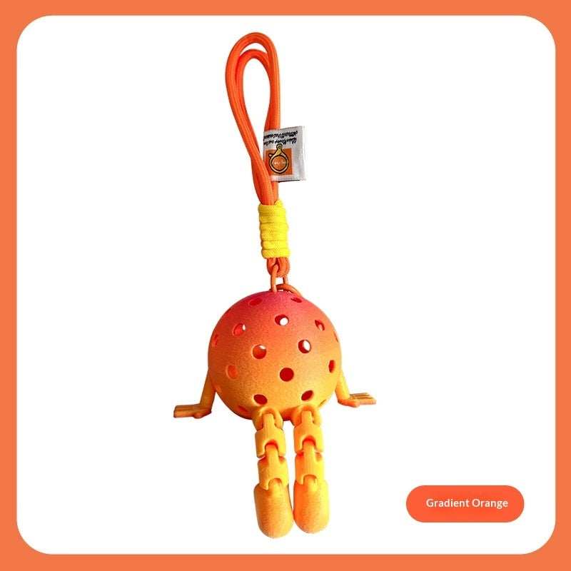 Pickleball Ball Keychain – Lightweight Durable Accessory