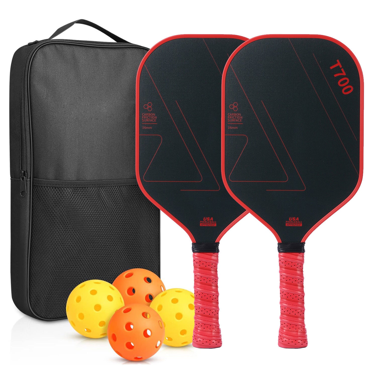 Carbon Fiber Pickleball Paddle (2 Paddles )