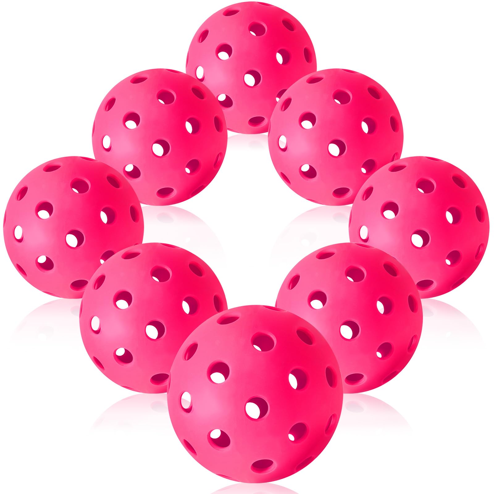Outdoor Pickleball Balls (8-Pack) – Durable High-Performance