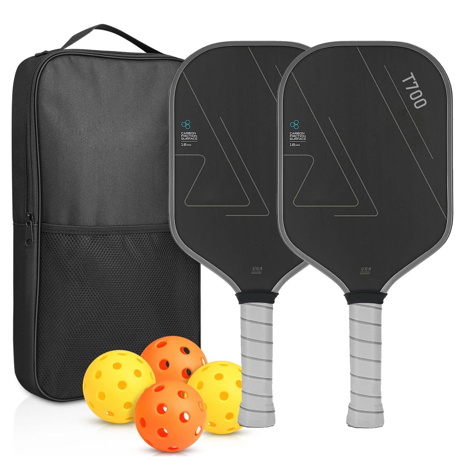 Carbon Fiber Pickleball Paddle (2 Paddles )