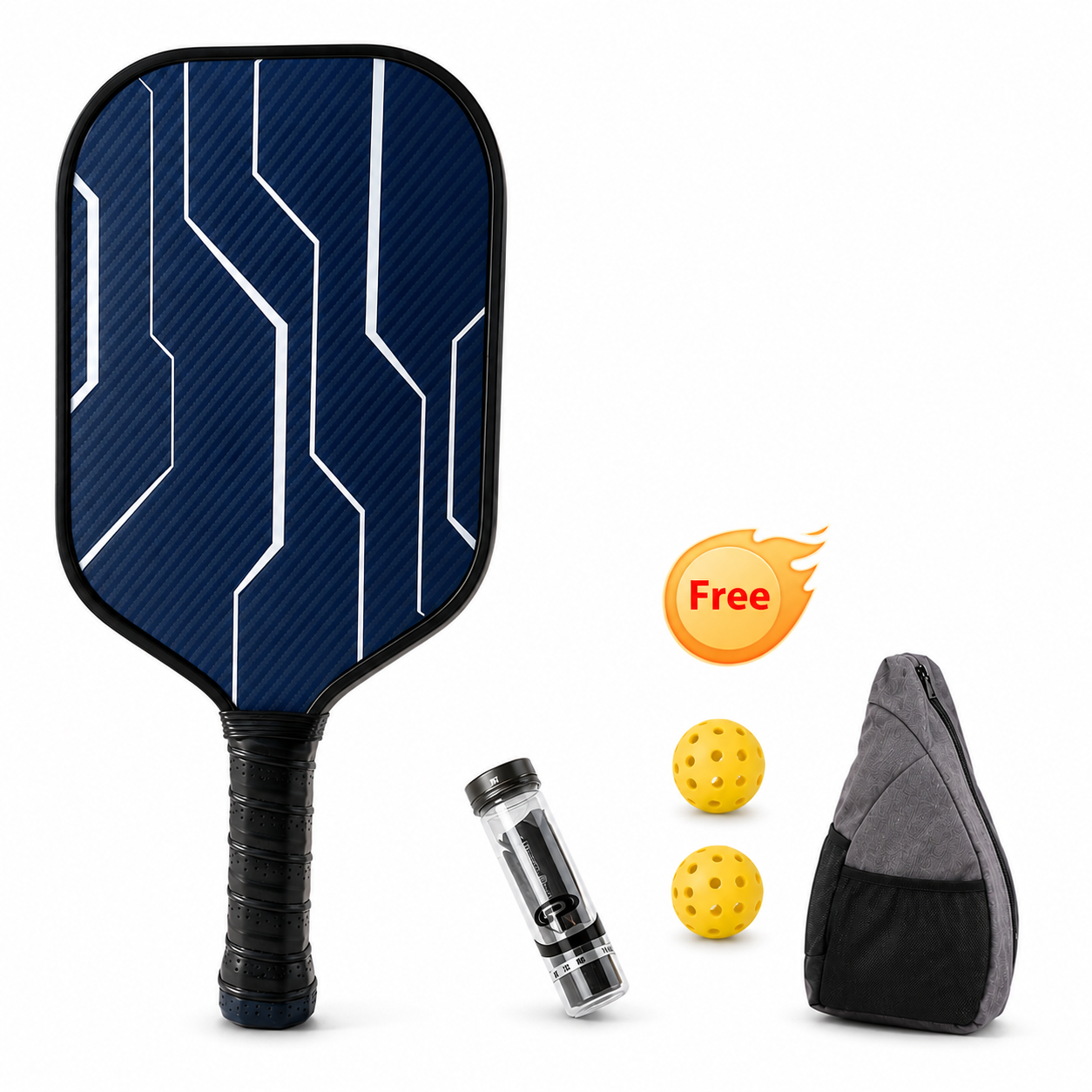 Kevlar Carbon Fiber Pickleball Paddle – Pro Performance Series (16mm)