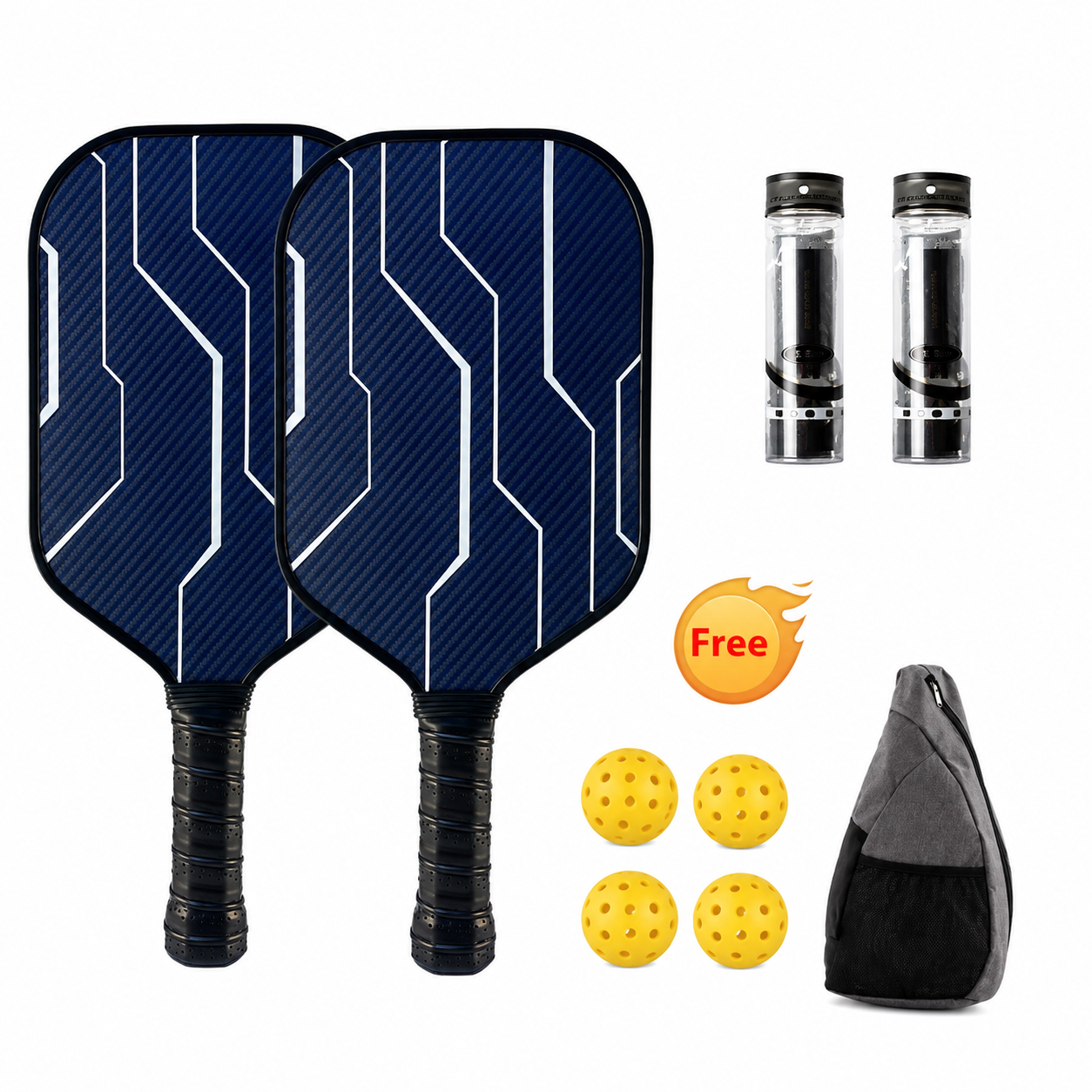 Kevlar Carbon Fiber Pickleball Paddle – Pro Performance Series (16mm)