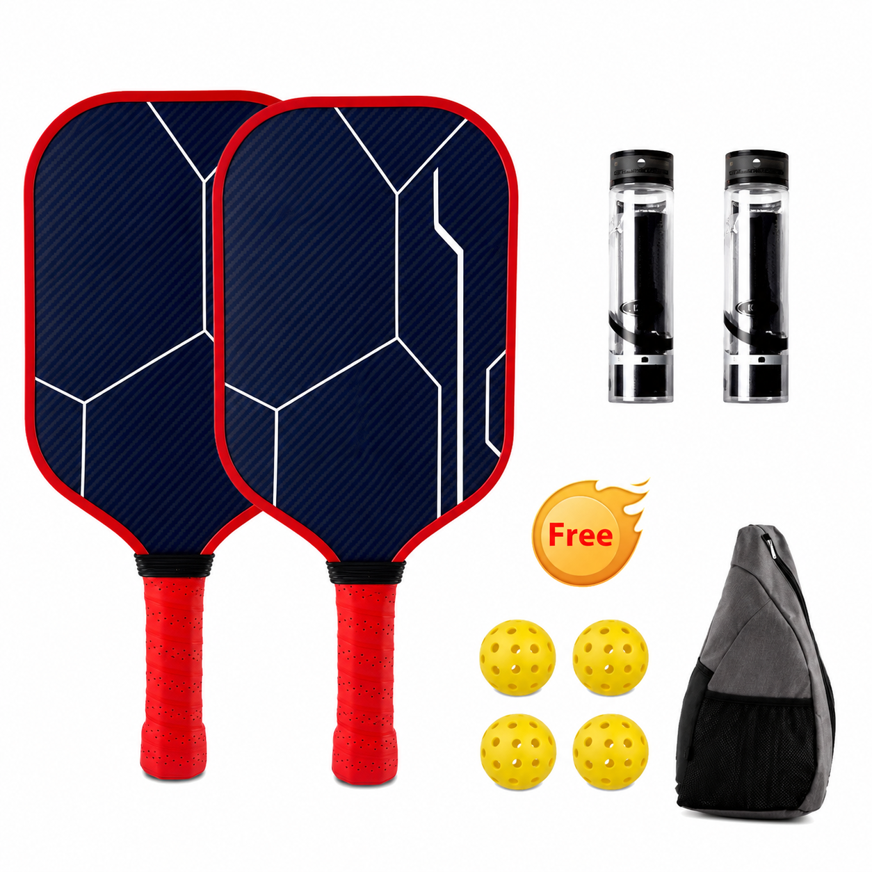 Kevlar Carbon Fiber Pickleball Paddle – Pro Performance Series (16mm)