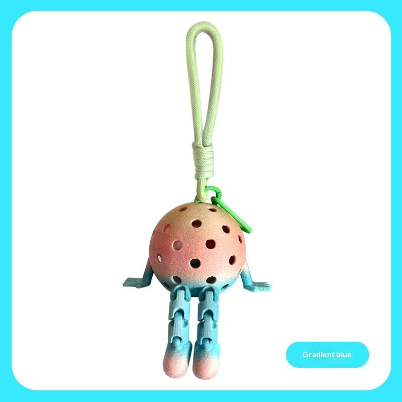 Pickleball Ball Keychain – Lightweight Durable Accessory